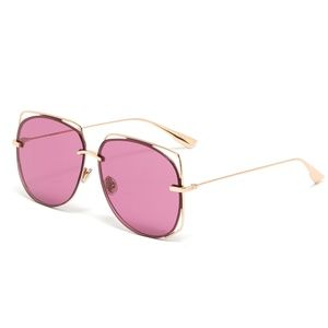 DIOR STELLAIRE 6 cutout metal geometric Sunglasses